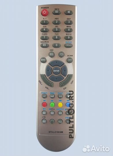 Пульты ду для телевизоров Supra, Mystery и др