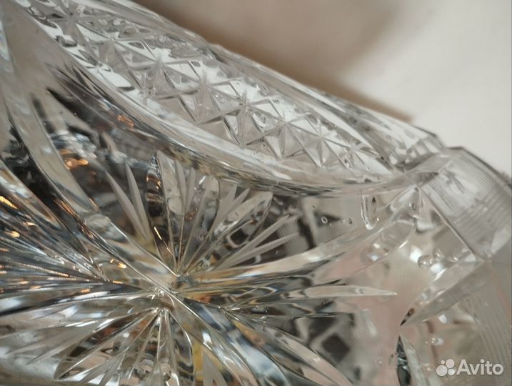 Ваза хрустальная СССР