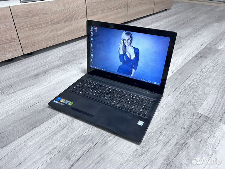 Отличный ноут для работы Lenovo + ssd + живой акб