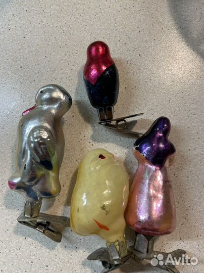 Новогодние игрушки на елку СССР