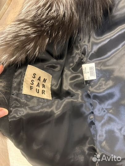 Шуба из песца