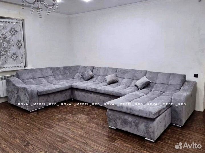 Модульный п образный диван с доставкой