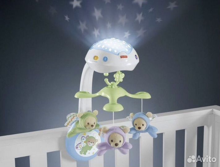 Мобиль на кроватку fisher price