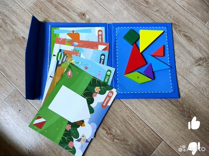 Новый танграм головоломка пазл конструктор