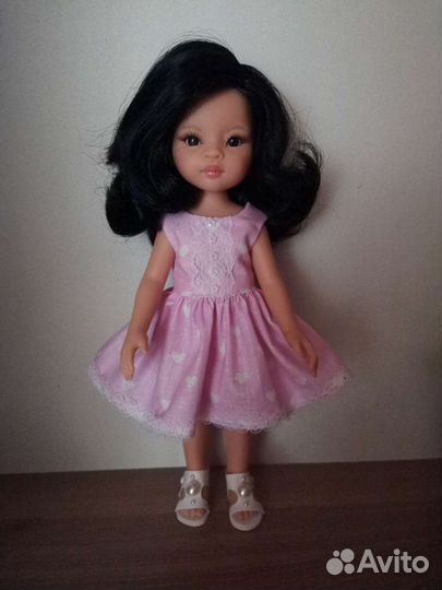 Платье на куклу Паола Рейна 32-33 см