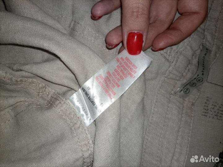 Шорты из натуральной ткани 52