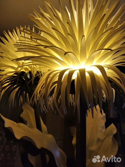 Цветы- лампы, торшеры, светильники, бра