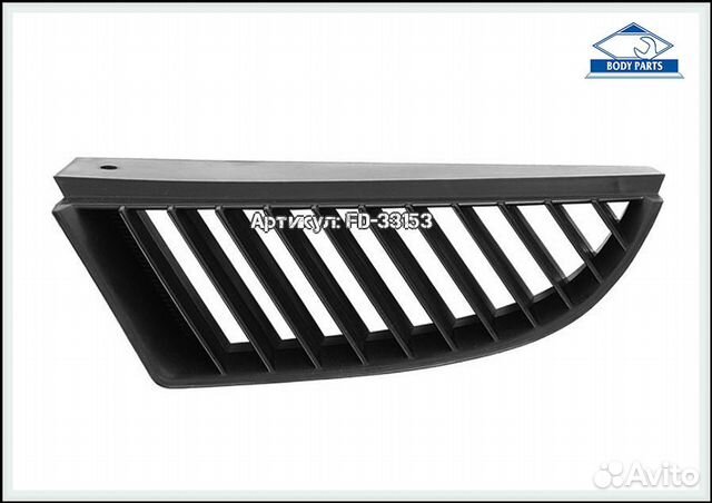 Решетка радиатора левая Mitsubishi Colt 6 поколение