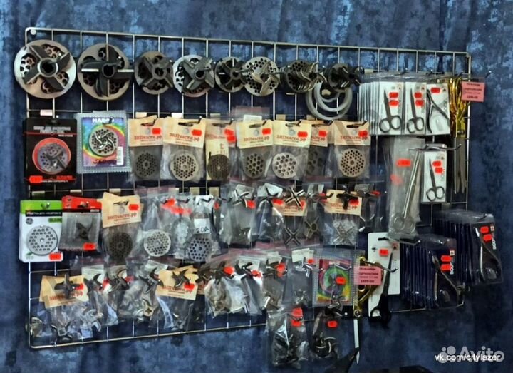 Новые ножи и решетки на мим-600