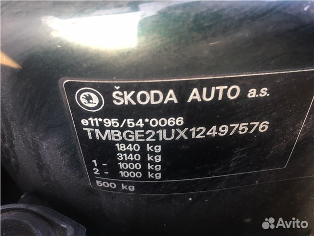 Разбор на запчасти Skoda Octavia Tour 2000-2010