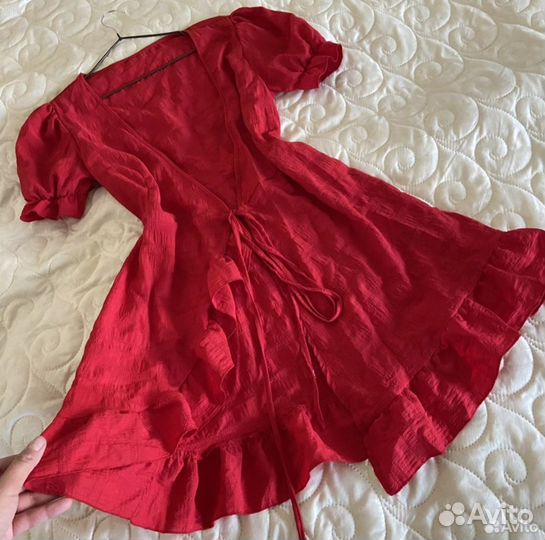 Летнее платье на запах