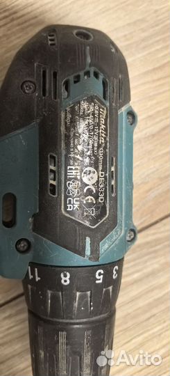 Шуруповёрт Makita df333d запчасти