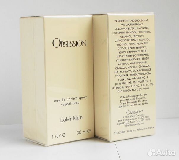 Calvin Klein Obsession eau DE parfum 100 мл жен