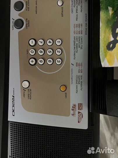 Синтезатор yamaha psr r200