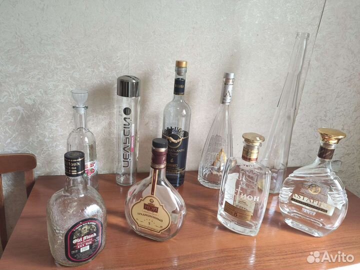 Бутылки от спиртного