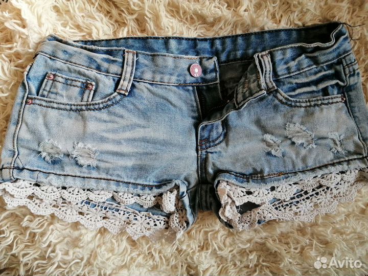 Джинсовые шорты 2шт