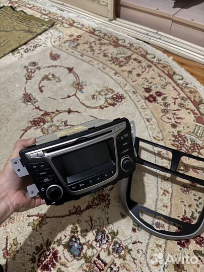 Магнитофон hyundai solaris