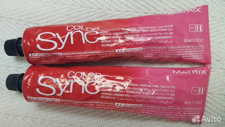 Тонирующая краска для волос Matrix SoColor Sync