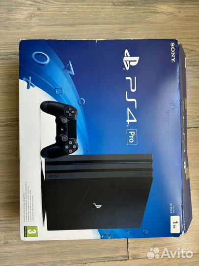 Sony playstation 4 PS4 pro 1tb с играми