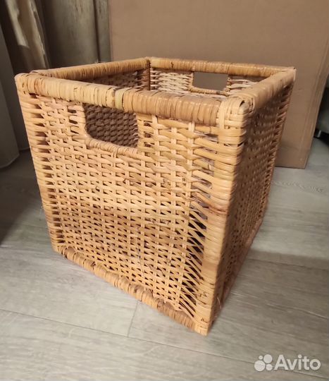 Корзина плетеная IKEA branаs бранэс 32 х34 х32 см