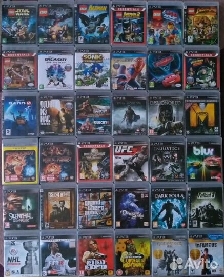 Хиты на PS3 (Более 400 дисков)