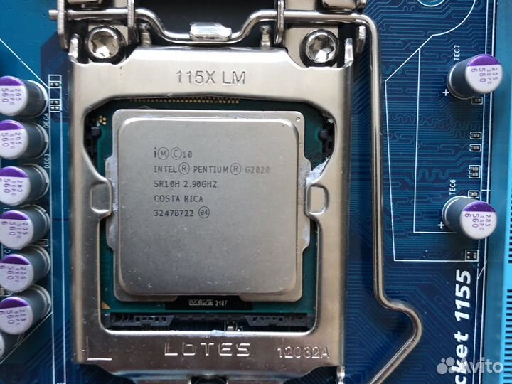 Мат. Плата socket 1155 gigabyte ga-z68m d2h