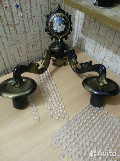 Люстра винтаж СССР бра