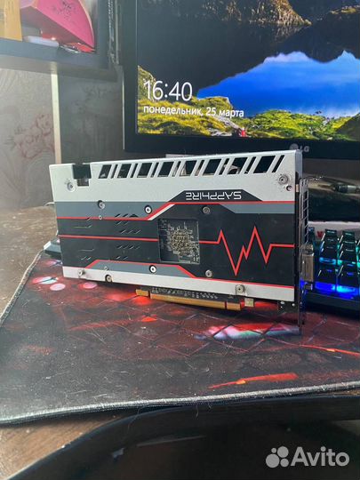 Видеокарта rx580 8gb sapphire nitro rx470 4gb xfx