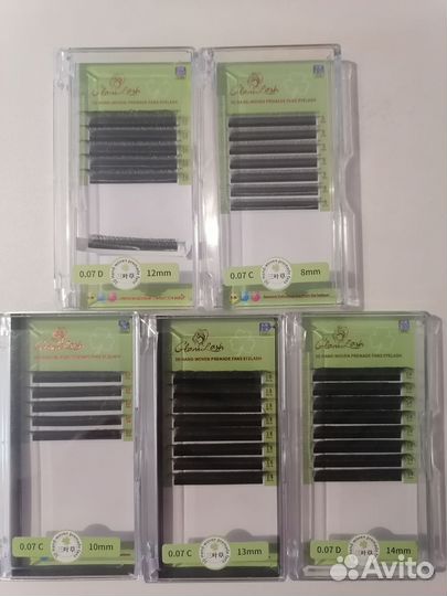 Ресницы для наращивания пучки