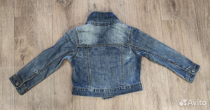 Джинсовая куртка next 104