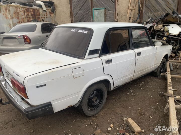 В разборе ваз 2107
