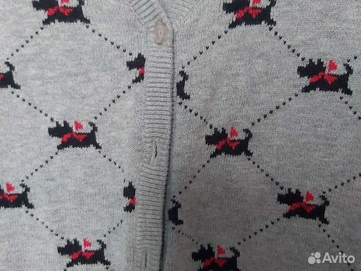 Кардиган серый на рост 146 см
