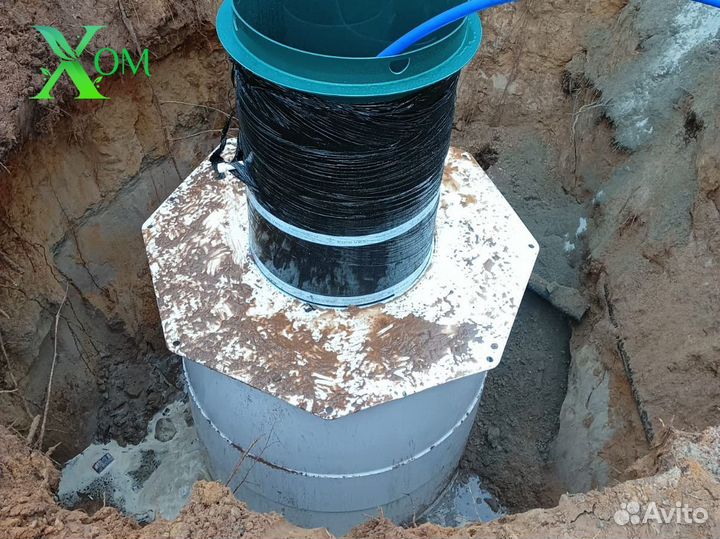 Септик станция биоочистки с монтажными работам