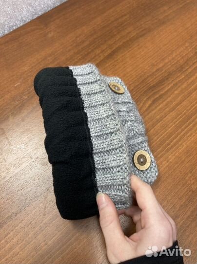 Шапка с ушками