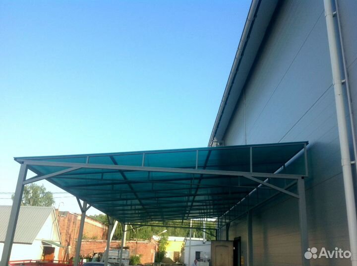 Навес своими руками