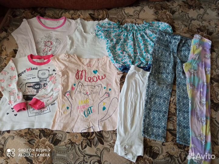 Вещи пакетом на девочку 98,104