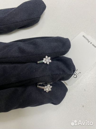 Серьги серебро 925