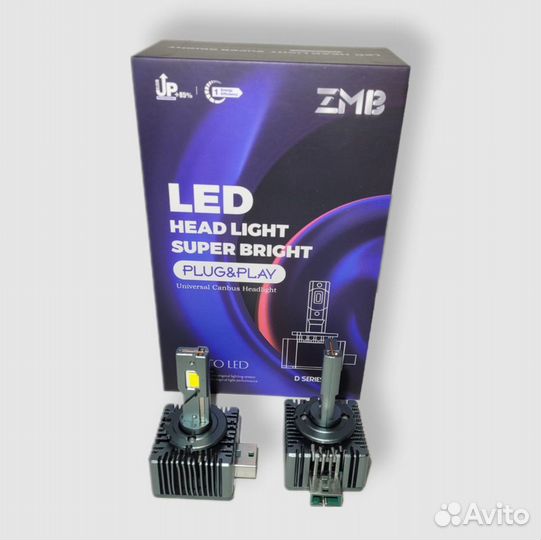 Светодиодные LED лампы D1, D2, D3, D4