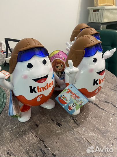Большой редкий Kinder surprize Киндер 7 яиц