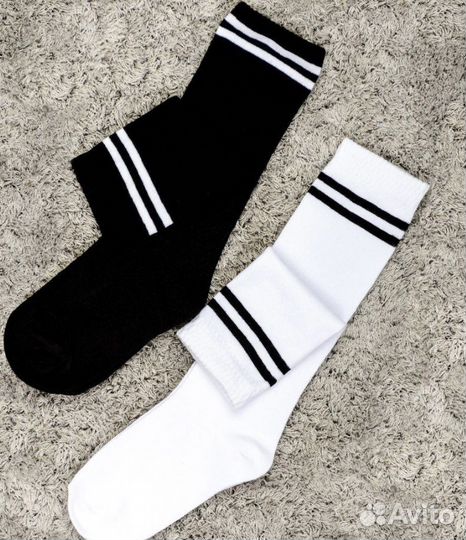 Носки женские спортивные высокие