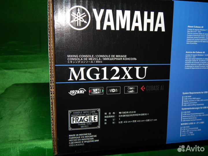 Микшерный пульт yamaha mg12xu