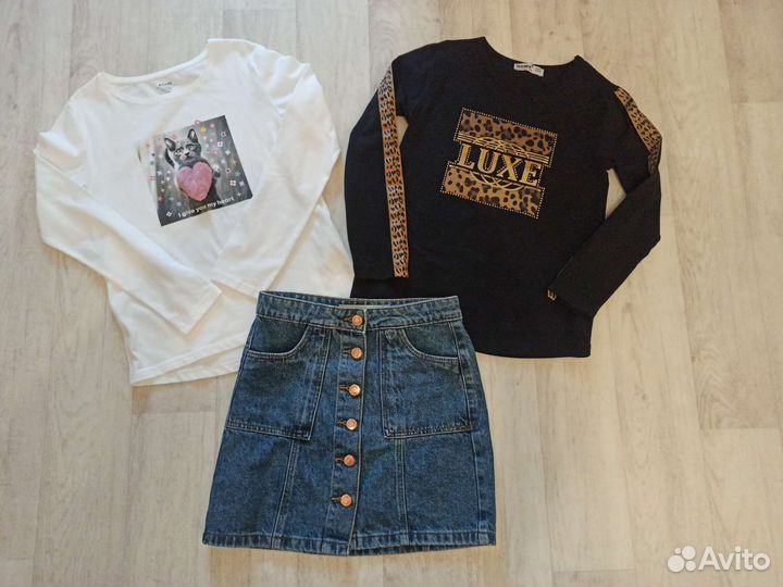 Футболки,свитера,брюки, джинсы рост 134-140