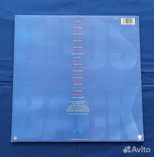 Status Quo – In The Army Now 1986 UK NM