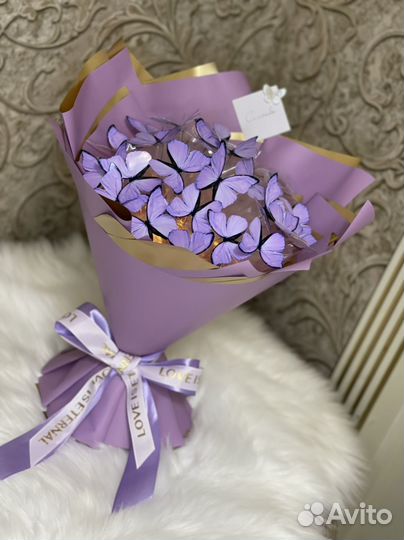 Букет из бабочек