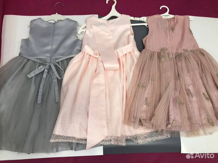 Нарядное платье для девочки 110 116, одежда пакето