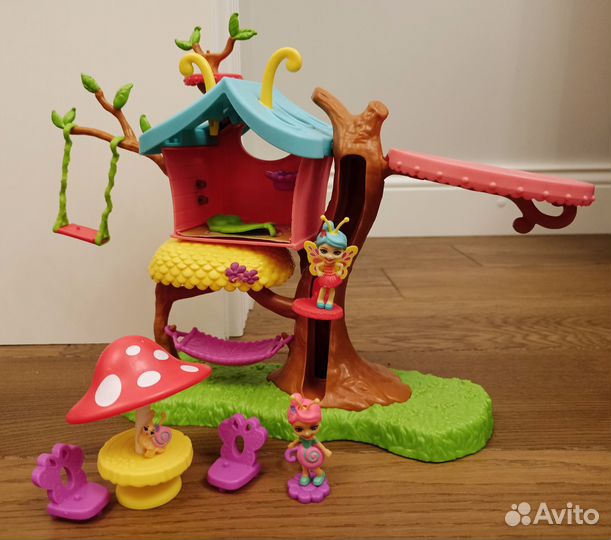 Энчантималс Кенгуру Джунгли лодка Дракон Еноты Кра