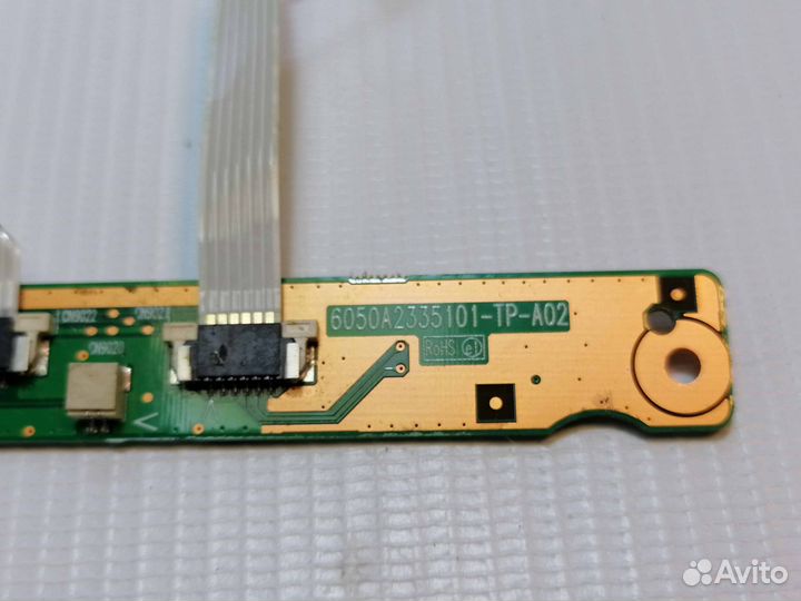 Плата кнопок тачпада для Toshiba L655