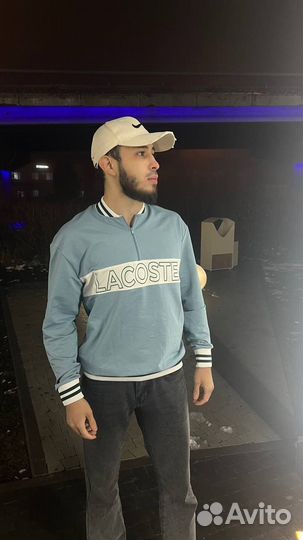 Джемпер на молнии lacoste