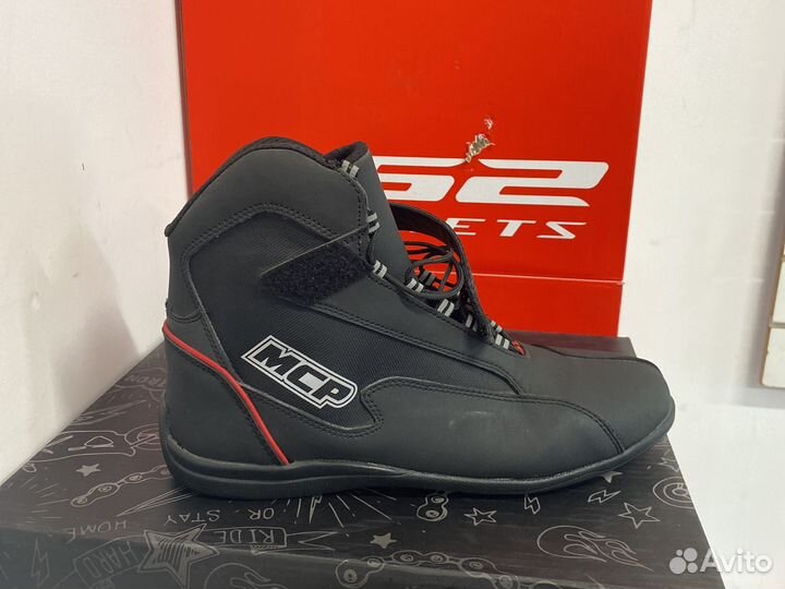 Мотоботы кож черн MCP Battler Nubuck Microfiber 42