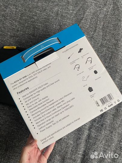 Беспроводной Микрофон boya BY-WM6